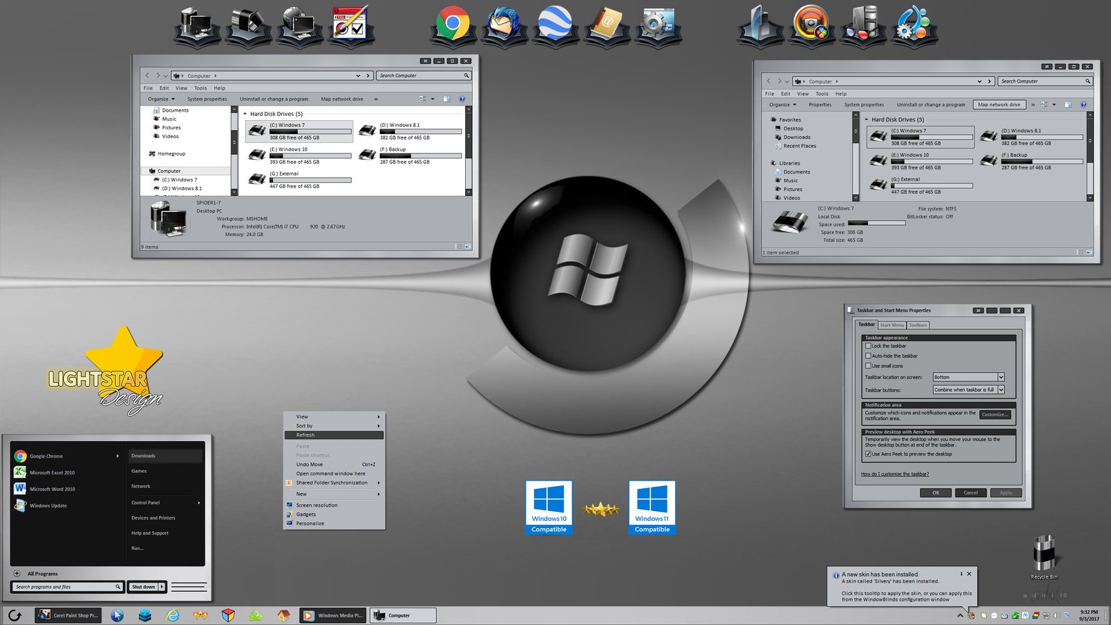 Silvery